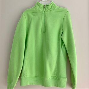 IZOD Perform Green 1/4 Zip Sweatshirt
